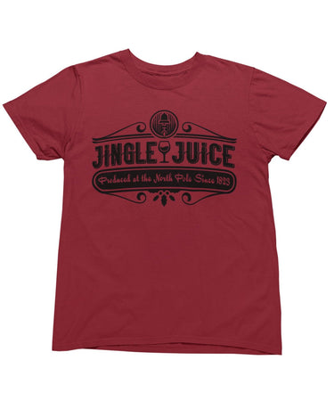 Jingle Juice Mono Christmas Unisex Unisex T-Shirt 8Ball